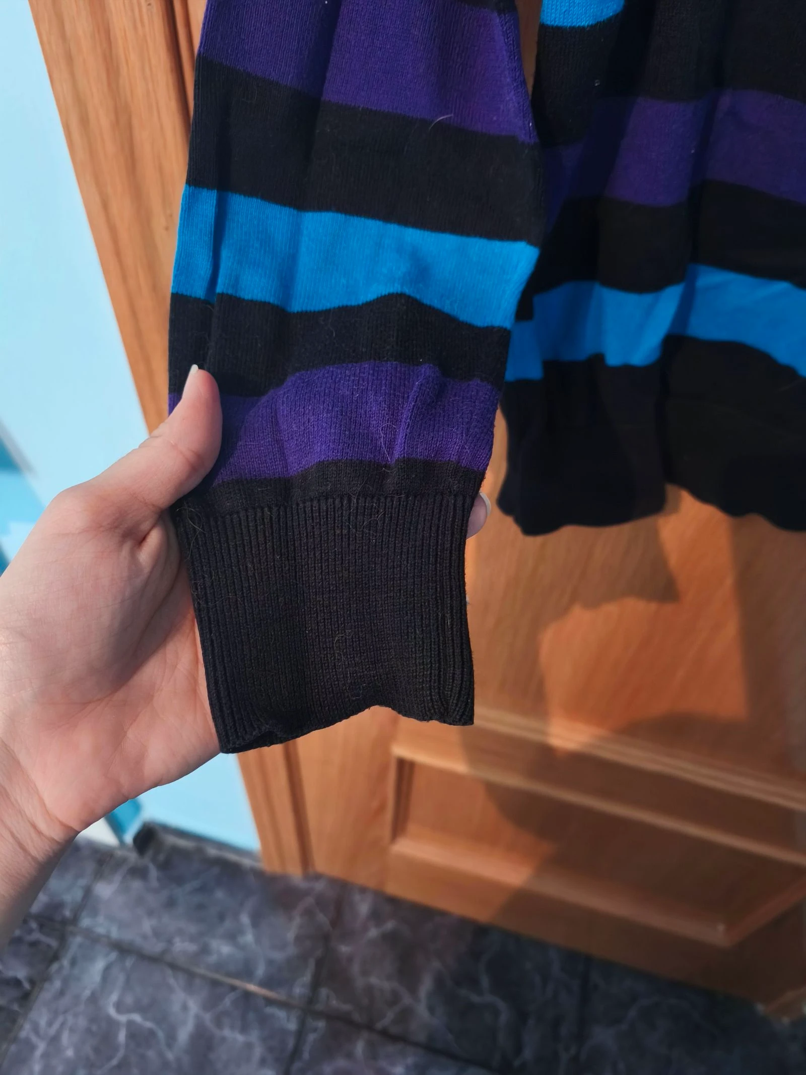 Jersey Jack & Jones Rayas Azul Negro Talla L – photo 2